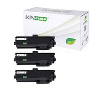Kineco 3 Toners compatibles avec Kyocera TK-1150 pour Ecosys P2235dn P2235dw M2135 M2635 M2735 - 3.000 Pages chacun