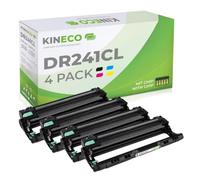 Kineco 4 Tambours compatibles pour Brother DR241 R-241 CP-9020CDW HL-3140 CW 3170 3150 CDW CDN MFC-9130 CW 9140 CDN 9330 9340 CDW