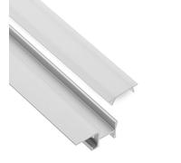 Kinedo Profilé d'extension pour paroi de douche duo blanc pour les Smart Design Solo