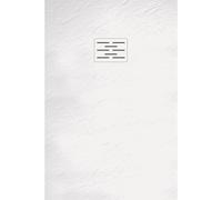 KINEDO Receveur 180 x 80 Kinerock Evo biolex Rectangle Blanc