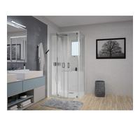 Kinemagic7 Design 100X90 Angle Pivotant Mixte Transparent Thermostatique - KINEDO KT-1009-AMP-TN3-XDZ