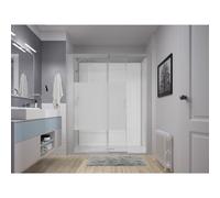 Kinemagic7 Design 140X70 Niche Coulissant Haute Dépoli 1 bande Mécanique - KINEDO KT-1407-NHC-DB2-XDH