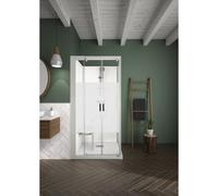 Kinemagic7 Sérénité 120x70 Angle Pivotant Haute Dépoli 1 bande Mécanique - KINEDO KT-1207-AHP-DB2-GS7