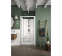Kinemagic7 Sérénité 120x70 Niche Pivotant Haute Transparent Mécanique - KINEDO KT-1207-NHP-TN2-GSL