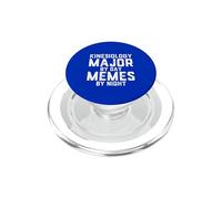 Kinésiologie Majeur par Jour Memes by Night Kinésiologue Degré PopSockets PopGrip pour MagSafe
