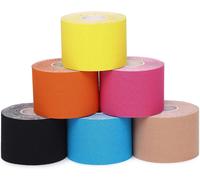 Kinesiology Tape 6 Rolls,Kinesiology Tape Waterproof K Tape For Injured Muscle Recovery & Joint Support,Sports Strap 5 Cm X 5 M Per Roll