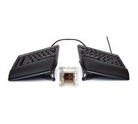 KINESIS Freestyle Edge RGB Plus Split Clavier mécanique | Commutateurs tactiles à chaud | RGB | Ergonomique | Support de paume amovible | Entièrement programmable | Touches Mac incluses | Kit de