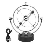 Kinetic Art Kit d'astronomie de mouvement perpétuel d'astéroïdes alimenté par piles USB Modèle éducatif pour bureau à domicile Décoration de salle de classe Fer Plastique 21,8 x 10,5 x 24 cm