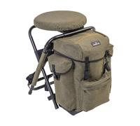 Kinetic Backpack 360 Luxury Chaise sac à dos, siège pivotant à 360°, hauteur d'assise 58 cm, imperméable, sac à dos de pêche, tabouret de pêche