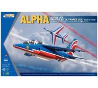 Kinetic K48064 - 1:48 Alpha Jet Patrouille De 2017 Kit 2-en-1 - Neuf