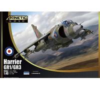 Kinetic Model Kits Maquette Avion Harrier Gr1/gr3
