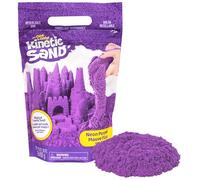 Spin Master Kinetic Sand, 907 g (2 lb) de Kinetic Sand violet pour mélanger, modeler et créer, à partir de 3 ans, Jeu de sable