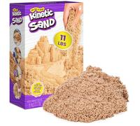 Kinetic Sand 5 kg de Sable cinétique Marron Naturel, à partir de 3 Ans | Original de Suède | Connu dans les jardins d'enfants | Jeu créatif | Expérience de jeu sensorielle | malléable et fluide