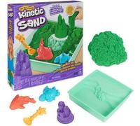 Kinetic Sand - Coffret Château Bac a Sable 454G - Sable Naturel pour Créations Solides et Colorées