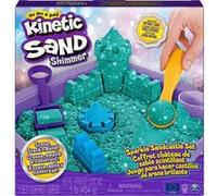Kinetic Sand Coffret château de sable scintillant Petrol (454g) G