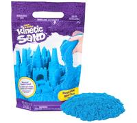 Kinetic Sand, Jouet sensoriel original malléable pour enfants, bleu, 0,9 kg, sac refermable, à partir de 3 ans