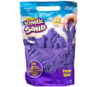 Kinetic Sand : le sable sensoriel original et mall able pour enfants, violet, sac refermable de 900 g, partir de 3 ans