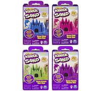Kinetic Sand SABLE À MODELER - PACK DE SABLE COLORÉ 227 G - Pack de Sable Coloré et Fluo - Alternative Pâte à Modeler - Jouet Enfant 3 Ans Et + - Loisirs Créatifs - Modèle Aléatoire