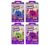 Kinetic Sand SABLE À MODELER - PACK DE SABLE COLORÉ 227 G - Pack de Sable Coloré et Fluo - Alternative Pâte à Modeler - Jouet Enfant 3 Ans Et + - Loisirs Créatifs - Modèle Aléatoire