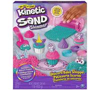 Kinetic Sand Sable Magique - Coffret Patisserie Licorne 453 G - Créations Thème Féérique Licorne - Moules Outils Accessoires - Alternative Pâte À Modeler - Jouet Enfant 3 Ans Et + - Loisirs Créatifs