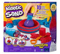 Kinetic Sand Sable Magique - Coffret SANDISFYING 907 G + 10 MOULES - Créé Différentes Formes Hypnotisantes Avec Ce Sable Magique Et Coloré Comme Avec De La Pâte A Modeler - Jouet Enfant 3 Ans Et +