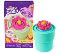 Kinetic Sand Sable Magique - Fleur Magique SquishBlossom 227 G + 2 Accessoires -