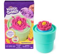 Kinetic Sand Sable Magique - Fleur Magique SquishBlossom 227 G + 2 Accessoires -