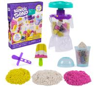 Kinetic Sand Sable Magique - La Fabrique Smoothies 396 G + 9 Accessoires - Sculp