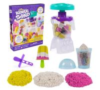 Kinetic Sand Sable Magique - La Fabrique Smoothies 396 G + 9 Accessoires - Sculptez À l'Infini Ce Sable Coloré comme De La Pâte À Modeler - Jouet Sensoriel - Jouet Enfant 5 Ans Et +