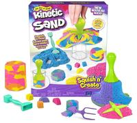 Spin Master – Coffret Kinetic Sand Squish N' Create – 5 accessoires