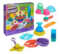 Kinetic Sand SABLE MAGIQUE - ULTIMATE SANDISFYING SET 907 G + 10 MOULES - Créez Différentes Formes Hypnotisantes avec Ce Sable Magique Et Coloré comme De La Pâte A Modeler - Jouet Enfant 3 Ans Et +