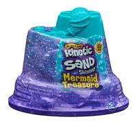 Kinetic Sand Shimmer, trésor de la sirène avec 170 g de Shimmer (modèles peuvent varier), outil caché surprise, jouets sensoriels avec sable pour enfants à partir de 3 ans