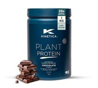 Kinetica Plant Protein 1kg, végétalien, 23g de protéines par portion, 33 portions. (Chocolat)