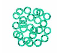 KINETICS LINE Joint Plat en Fibre 18.5 x 11 x 2 mm pour Joint 1/2" (15/21 mm) 25 Pièces Plomberie, Chauffage, Climatisation, Robinets, Pompes, Domestiques et Industrielles (Jusqu'À 180°C)