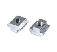 KINETIK MSystem® 100 pièces écrous rainure en T M8, ecrou coulissant pour profilé en aluminium, version loudre, compatible avec les profilés en aluminium Bosch Rexroth