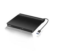 Kinetxiaxia Lecteur CD/DVD Externe pour PC, USB 3.0 Graveur DVD Externe Optique Portable CD/DVD -/+RW Drive, Mince DVD Player Transmission Rapide Câble USB Intégrée pour Windows/MacOS/Laptop/Desktops