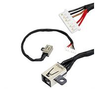 KinFor AC CC Jack Câble Connecteur Remplacement Plug pour Dell Inspiron 15-3558 15-3551 15-3552 i3558-9136 Ryx4j Compatible avec 450.030060001