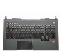 KinFor New US Keyboard for ASUS G751J G751JY G751JT Palmrest Upper Case 13NB06G1AP0201