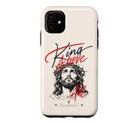 King Above All Jesus Christ Philippians 2:9-11 Verse biblique Coque pour iPhone 11