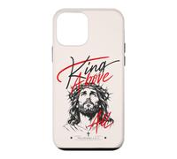 King Above All Jesus Christ Philippians 2:9-11 Verse biblique Coque pour iPhone 12 Mini