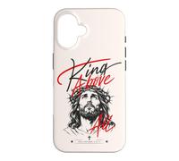 King Above All Jesus Christ Philippians 2:9-11 Verse biblique Coque pour iPhone 16
