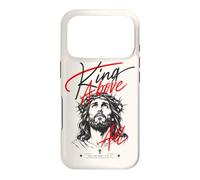 King Above All Jesus Christ Philippians 2:9-11 Verse biblique Coque pour iPhone 17 Pro