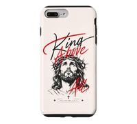 King Above All Jesus Christ Philippians 2:9-11 Verse biblique Coque pour iPhone 7 Plus/8 Plus