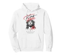 King Above All Jesus Christ Philippians 2:9-11 Verse biblique Sweat à Capuche