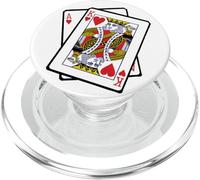 King & Ace of Hearts fête Ses 21 Ans PopSockets PopGrip pour MagSafe