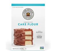 King Arthur, Farine à gâteau non blanchie et non enrichie, projet vérifié sans OGM, sans conservateurs, 0,9 kg