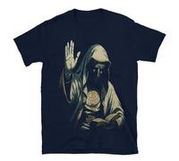 King Baldwin Silver Mask T-Shirt Medieval Knight Crusader History Movie Fan Tee