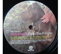 King Bisquit - Fake the p-funk (Club/Bunch/Fresh Dub, stickered white label, I, 2002, #sd0046) / Vinyl Maxi Single [Vinyl 12'']