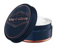 Gillette King C. Baume Barbe Homme, Conditionneur Adoucissant Au Beurre De Cacao Nutritif, À L’Huile D’Argan Et Au Beurre De Karité, Hydrate Et Revitalise, Accessoire Kit De Rasage Pour Hommes