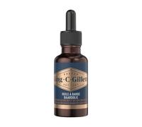 Gillette Huile à barbe homme – Notes bois de santal, cèdre, bergamote, cardamome, mandarine – 30 ml